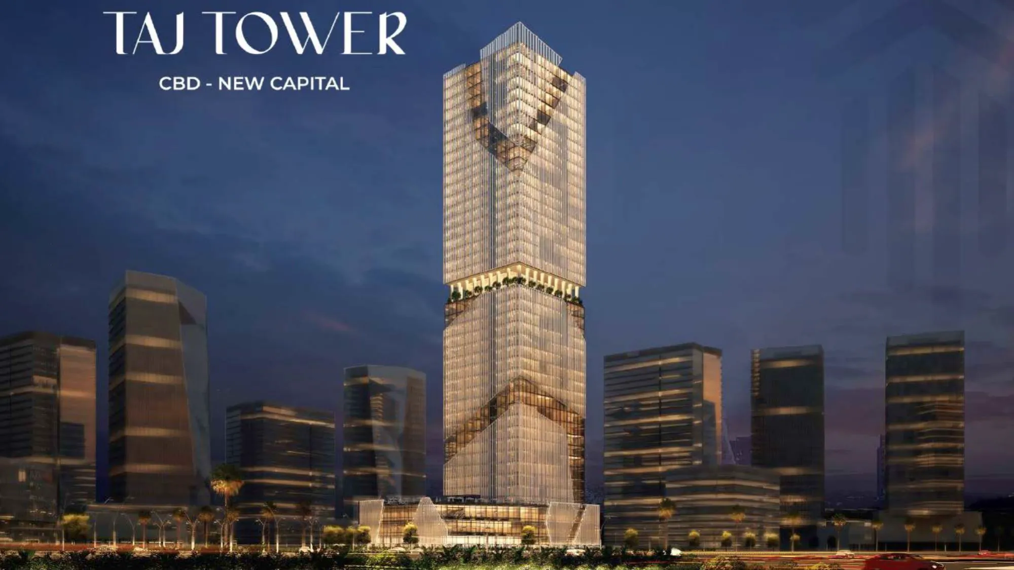 تاج تاور العاصمة الادارية Taj Tower New Capital